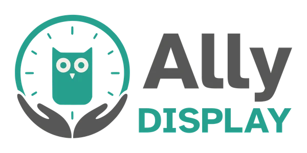 Logo Ally Display sur fond transparent