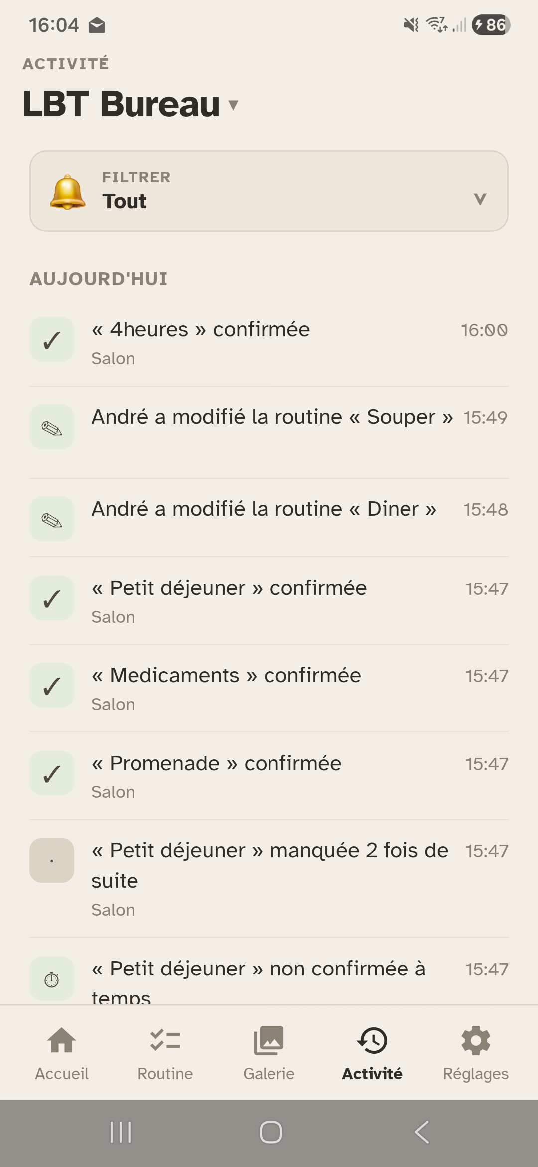 Activité
